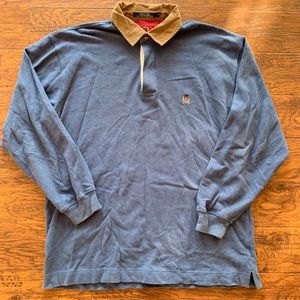 Vintage Tommy Hilfiger L/S Crest Polo